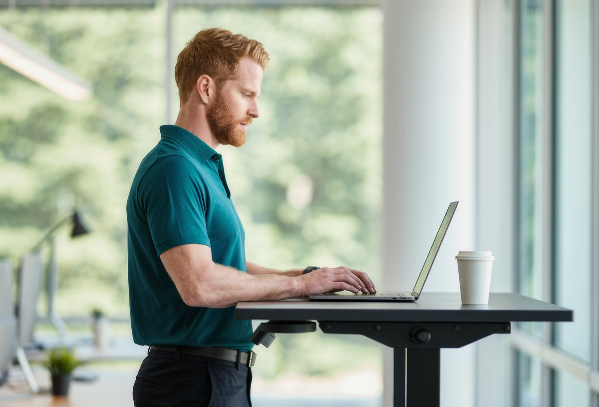 How long should you actually stand at a standing desk?